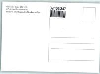 Benz 280 GE Werbung Mercedes