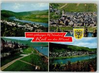 56861 W5586 Reil - Mosel Moselbrücke Wappen