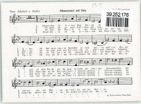 84130 W8312 Dingolfing - Lied Schwammerl und Herz von Adalbert v. Müller Musik Karl Neumeier