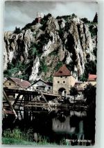 93343 W8421 Essing - Markttor Altmühlbrücke Burgruine Randeck