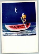 Rox Karte Serie 158-21 Früchte Melone AK Frucht, Gemüse vermenschlicht