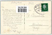 82383 W8126 Hohenpeißenberg - Wallfahrtskirche Maria Himmelfahrt Bahnpost Weilheim- Zug 66
