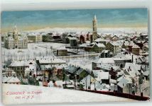 08309 O9405 Eibenstock 1915 - Winter Rathaus