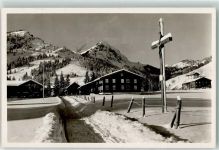 87541 W8973 Unterjoch - Winter Flurkreuz