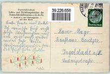 82467 W8100 Partenkirchen - Lehr- u. Erziehungsinstitut der armen Schulschwestern v. U. lb. Fr. Blick von der Hellwegerstraße mit dem Wank