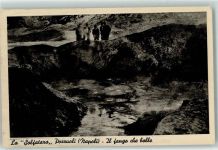 Napoli La Solfatara Pozzuoli AK Vulkan 1939
