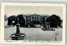 61250 W6390 Usingen - Chr. Wirth Schule früher Lehrerseminar Brunnen