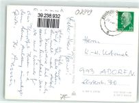 08349 O9438 Johanngeorgenstadt - Blick zur Post Gasthaus Grenzlandbaude Blick zur Neustadt OT Steinbach