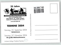 W7000 Stuttgart 25 Jahre Ansichtskarten Messe Fritz Keller - Limitierte Auflage Nr. 873 AK - Geschichte 2004