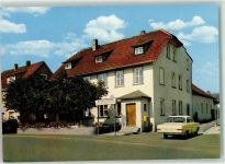96272 W8621 Hochstadt a. Main - Gasthaus Sonne Auto Briefkasten