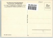 54539 W5564 Ürzig , Mosel - Hotel-Restaurant Rotschwänzchen Speiseraum
