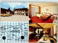 85276 W8068 Eberstetten a d Ilm - Gasthaus Müller Fremdenzimmer Gaststube Winter