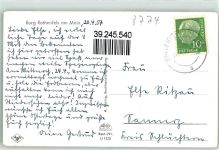 97851 W8774 Rothenfels , Unterfr Foto AK Burg Kirche
