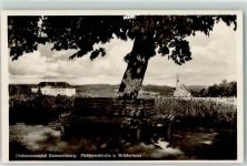 90592 W8501 Rummelsberg Foto AK Diakonenanstalt Philippuskirche Brüderhaus
