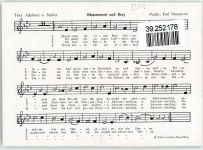 84130 W8312 Dingolfing - Lied Schwammerl und Herz von Adalbert v. Müller Musik Karl Neumeier