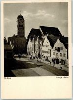 85435 W8058 Erding - Lange Zeile Schrannenhalle Stadtturm