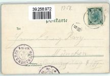 84489 W8263 Burghausen , Salzach 1903 - mit Wöhrsee
