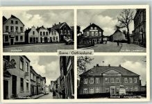 26427 W2943 Esens - Marktplatz Drostentor Steinstraße Ehrenmal Amtsgericht Apotheke Uhr Auto Wieting´s Hotel Geschäfte