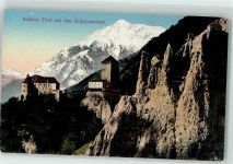 39019 Dorf Tirol Tirolo - Schloss Tirol mit den Erdpyramiden