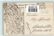Mexiko City 1910 - Bosque de Chapultepec calzada del rey