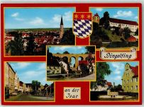84130 W8312 Dingolfing - Wappen VW Käfer