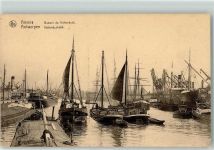 Antwerpen Anvers Kattendyckdok Frachter Segelschiff Hafen