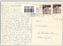 97332 W8712 Volkach Gebrauchsspuren Kirche Maria im Weingarten
