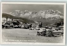 6370 Kitzbühel - Winter gegen Kaisergebirge