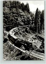 Harzquerbahn Harzbahn 1983 Foto AK