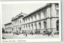 Warschau Warszawa - Polnische Bank Auto