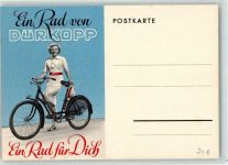 W4402 Greven , Westf Dürkopp Fahrradwerbung