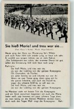 Sie hieß Marie und treu war sie ... Kompagnie marschiert Soldatenlied WK II