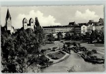 33098 W4790 Paderborn Foto AK Dom Paderquellen
