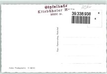 6370 Kitzbühel - Gipfelhaus am Kitzbühler Horn gegen Hochkönig