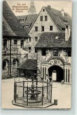 90518 W8503 Altdorf b. Nürnberg 1917 - Seminarhof Athenebrunnen Tor