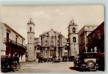 Havanna La Habana Gebrauchsspuren Columbus Kathedrale Auto