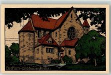 59269 W4720 Beckum , Westf Künstlersteindruck Liebfrauenkirche