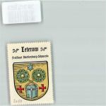 17166 O2050 Teterow Vignette Wappen Kaffee Hag