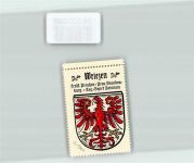 16269 O1313 Wriezen Vignette Wappen Roter Adler Kaffee Hag Nr. 74