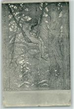 Nr. 47 Lianenschaukel Jugendstil AK Fidus