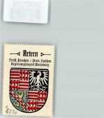 06556 O4730 Artern /Unstrut Vignette Wappen Kaffee Hag ca. 1920-1940