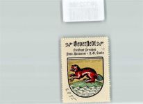 27616 W2855 Beverstedt - Vignette Wappen Freistaat Preußen Prov. Hannover R. B. Stade