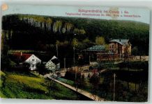 01640 O8270 Coswig b Dresden Gebrauchsspuren Hotel Spitzgrundmühle