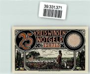 21423 W2090 Winsen Luhe Geldschein Notgeld 25 Pfennig Schafherde Pferdeweide