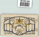 65391 W6223 Lorch , Rheingau - Notgeld 50 Pfennig Lorch im Rheingau Nr. 01512