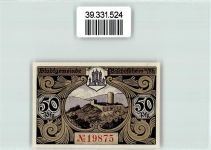 97653 W8743 Bischofsheim a d Rhön Geldschein Notgeld Gutschein 50 Pfennig