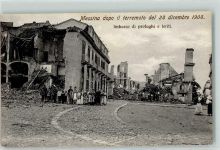 98100 Messina 1908 - Erdbeben vom 28. 12.1908 Imbarco di profughi e feriti