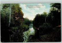 96528 O6405 Schalkau 1914 - Landschaftlicher Park an der Weistritz Jäger