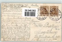 96528 O6405 Schalkau 1914 - Landschaftlicher Park an der Weistritz Jäger