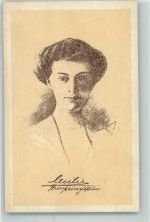 Kronprinzessin Cecilie Säuglingsfürsorge Künstlerkarte
